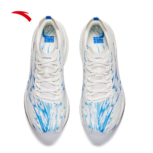 ANTA Mach 4 PROv2丨Nitrogen Technology Racing Running Shoes Men's 2025 Autumn and Winter New High School Entrance Exam Physical Test Sports Shoes 26Q1-Mach 4PRO Blue Flame-1 42 (260mm)