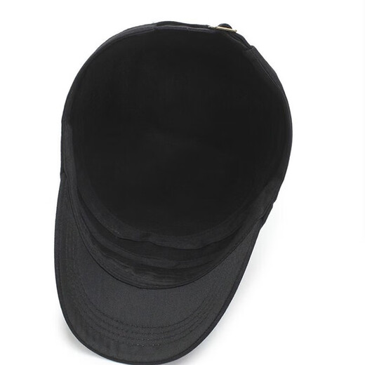 Korean style casual flat cap men's hat cloth hat sun protection spring and summer fishing sun hat casual peaked hat dark blue one size