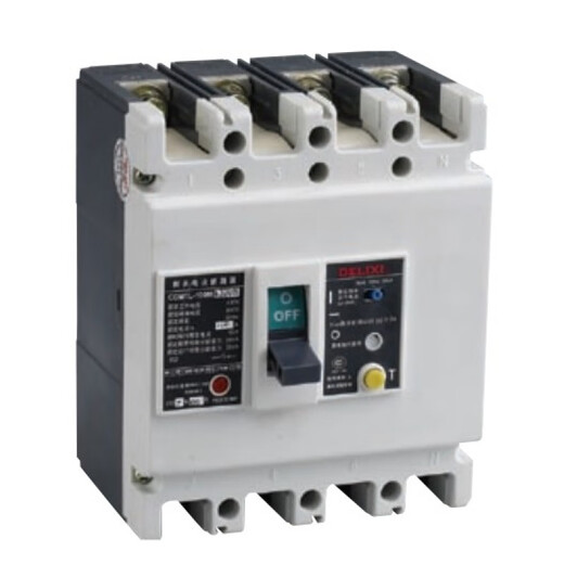 Delixi leakage circuit breaker protector CDM1L three-phase four-wire 4P631001251 500A 3P