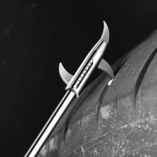 Tire stone cleaning hook, tire stone cleaning tool, broken window self-defense, multi-functional and convenient built-in screwdriver, tire stone cleaning hook, one pack