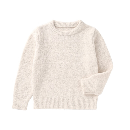 G.duck special parent-child sweater for a family of three and four 2025 autumn and winter new mother-daughter mother-child family portrait street autumn clothing off-white thickened model 175 L size