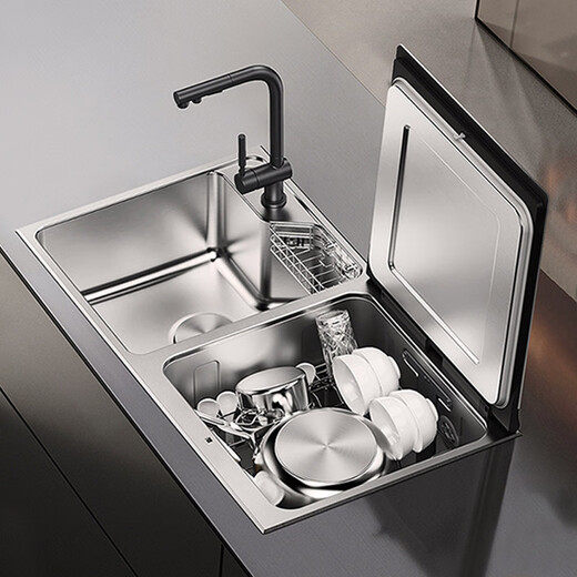 FOTILE dishwasher is on the right, household sink dishwasher, 11 sets of large capacity, first-class water efficiency, high-energy bubble washer JBSD2T-03-G3, same model as offline