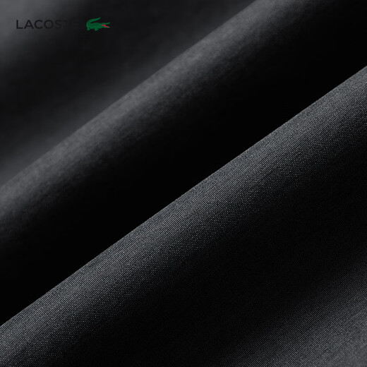 LACOSTE French Crocodile Men's 25 Autumn New Simple Thick Hooded Cotton Jacket | BH2552 050/Dark Gray M /L 52