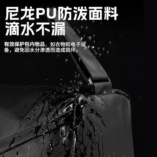 Pull back fitness bag women's wet and dry separation swimming training sports bag men's large capacity crossbody portable travel backpack