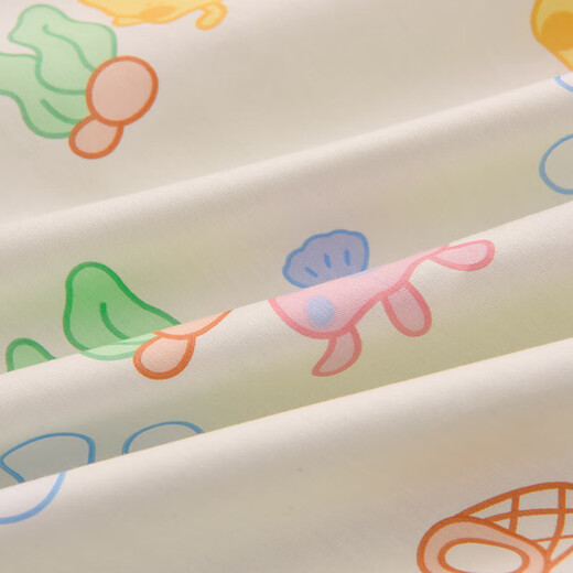 Removable and washable 100% cotton kindergarten children's thickened mattress baby nap crib tatami mat quilt mattress mattress Xinghai baby-removable model 100% cotton filling width 60x length 120 recommended size for kindergarten