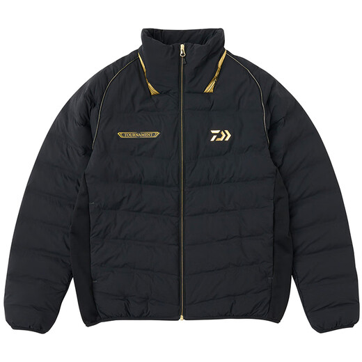 DAIWA 25 Autumn and Winter DP-2125T/DJ-2025T Tuluman Warm Jacket Windproof and Coldproof Fishing Jacket/Trousers DJ-2125T Windproof Jacket-Black L
