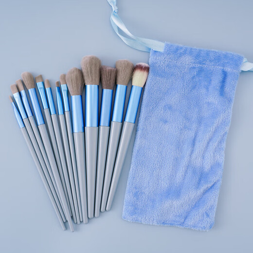 9 pieces of small purple sweet potato makeup brush set, soft-bristled eye shadow brush, loose powder brush, concealer brush, beauty brush, full set of brushes, 9 pieces of small purple sweet potato, 9 pieces of small purple sweet potato