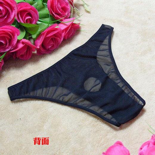 Victoria's style sexy underwear, sexy mesh thong T-pants for men and women, temptation briefs, men's leaky underwear 3005