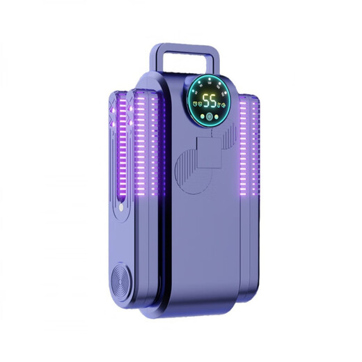 Ultraviolet disinfection lamp shoe dryer for shoes, wet and dry shoe dryer, deodorizing household dryer, student drying shoes, square direct blowing white (220V)