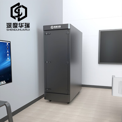 Deep Huarui Sound Isolation and Noise Reduction Intelligent Low Sound Server Security Equipment Customizable SpecificationsHRJY- 7222 750*1250*1400 22U
