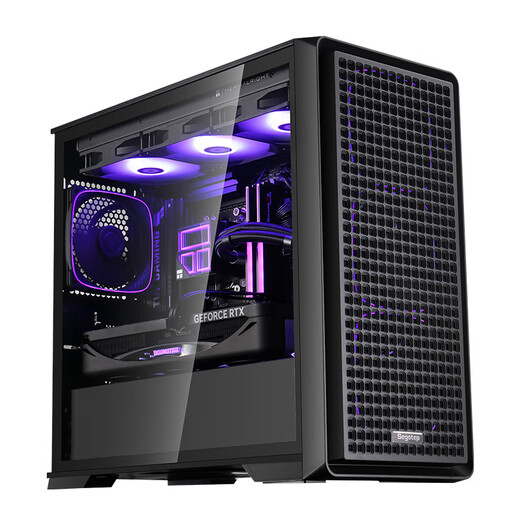 AMD Ryzen 5 5600 AMD family bucket assembly computer RTX5060/RX7650GRE host AI rendering desktop computer complete game e-sports DIY assembly machine kit configuration three R7 5700X/RTX5050 single host
