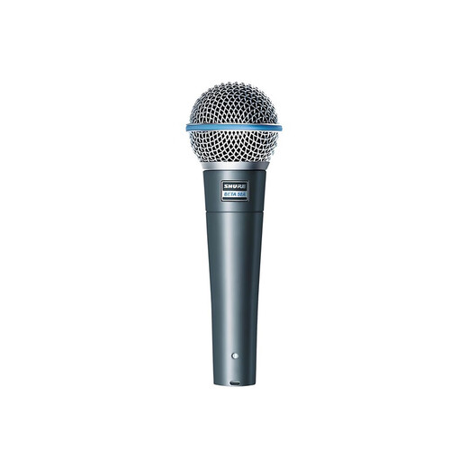 SHURE Shure beta58a professional wired microphone dynamic microphone stage performance live broadcast karaoke home singing BETA58A + 5 meter XLR male and female cable storage bag + microphone clip