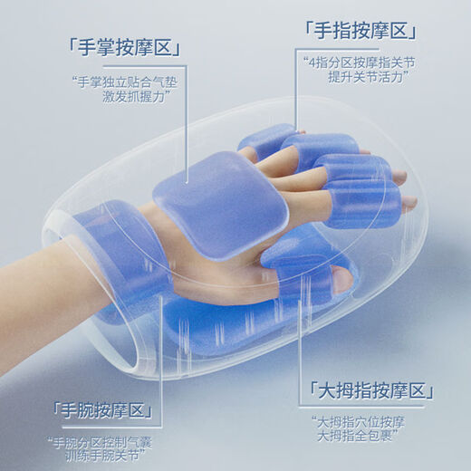 Osto hand massager for finger and palm acupoints, wrist meridian and joint numbing physiotherapy, hot compress and dredging massager. Hand massager for finger and palm acupoints, wrist meridian and joint anesthesia, physiotherapy and hot compress and dredging massage.