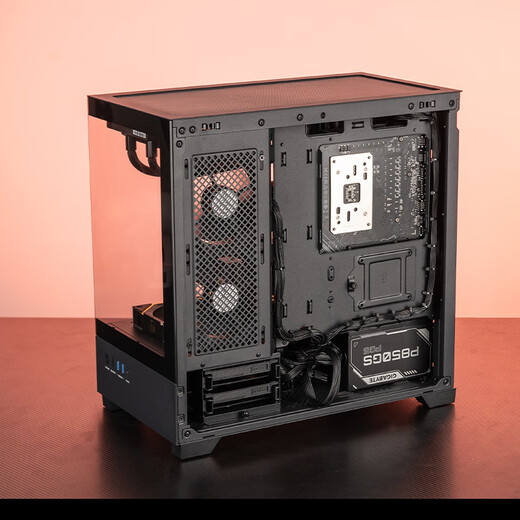 AMD Gigabyte R7 9700X/RTX5060Ti 16G graphics card Delta mobile sea view room computer host desktop complete machine family bucket assembly diy game water cooling complete set six R7 9700X/16G/1T/9070XT