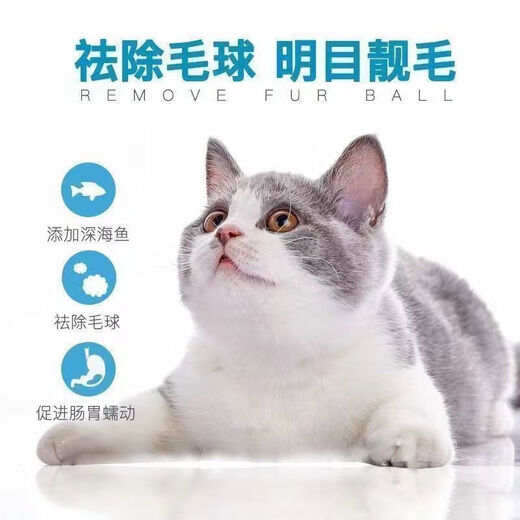 BEYZK general nutritional full-price full-term cat food for adults and young cats trial pack 500g1000g fish flavor cat food 1Jin Jin equals 0.5kg packed cat food 0lb