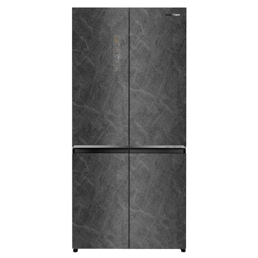 Ronshen sample machine 506WKK1FPGZA cross four-door glass panel IDP dual-purification active sterilization energy-saving odor-free refrigerator quality tail goods Mo Yunyan