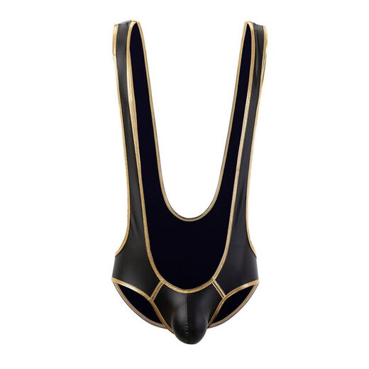 Boys sexy underwear suspenders jumpsuit transvestite lace physiological penis thong couple flirting silver L80-140Jin Jin equals 0.5 kg