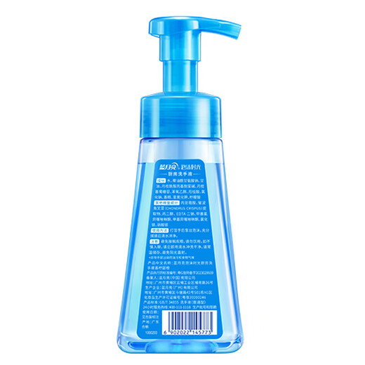 Blue Moon Foaming Hand Sanitizer 265ml Sweet Orange Scent, Special for Kitchen, Gentle Hand Care, Rich Foam