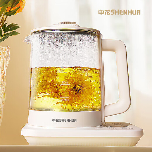 Sold 50W Shenhua Health Pot 2L Fully Automatic Tea Kettle 24h Appointment Kettle 12-Hour Intelligent Constant Temperature 11-level Temperature Control Electric Kettle Flower Teapot Tea Maker Double-layer Glass 304 Maternal and Infant Stainless Steel 2L