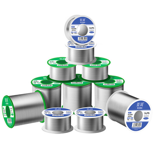 Yarun lead-free clean-free solder wire high-purity tin wire containing rosin tin wire electric soldering iron welding low-temperature environmentally friendly solder wire