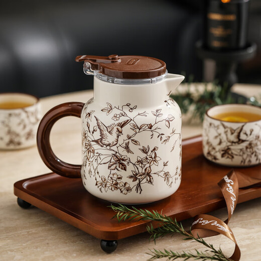 Eight Thousand Lines Teapot Tea Set Gift Box Housewarming New Home Moving Wedding Gift for New Bride Wedding Engagement Souvenir