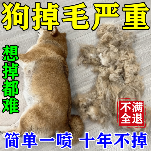 Shuai Zhe Dog Hair Loss and Skin Disease Anti-Hair Loss Spray for Pets Dogs and Cats Anti-Hair Loss Magic Vitamin Fish Oil Spray One Bottle Trial Pack Not Participating in the Activity