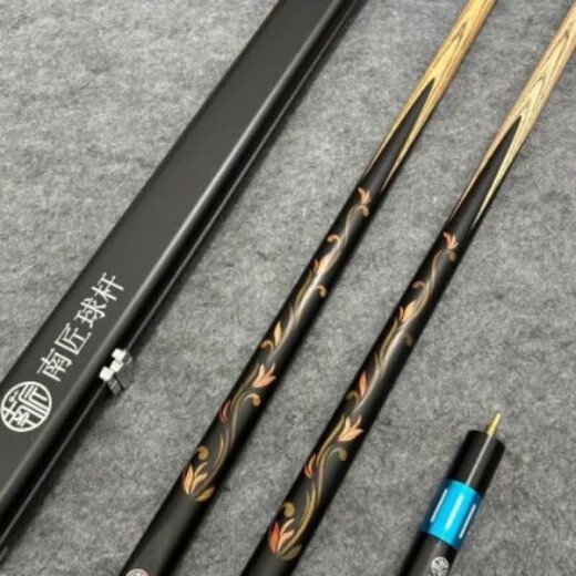 Nanjiang Fenghua complete set, one to one replica of the wooden pool cue set Nanjiang 1/1 replica Fenghua complete set
