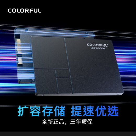七彩虹(Colorful)  500GB SSD固态硬盘 SATA3.0接口 SL500系列