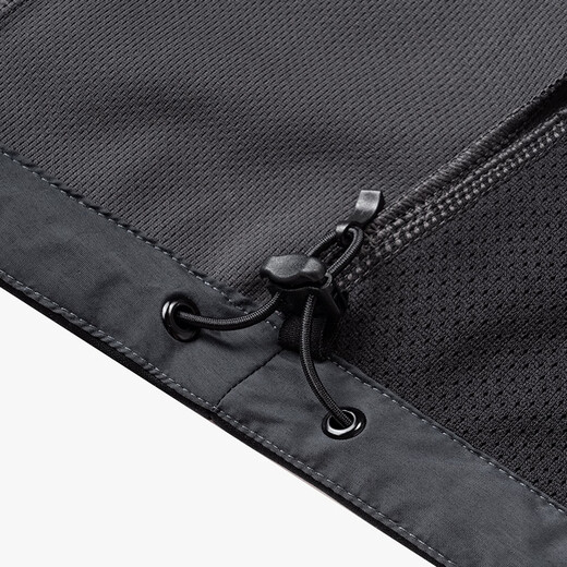 Mammoth (MAMMUT) Red Label Clion Men's and Women's Outdoor Windproof and Wear-Resistant Hooded Jacket Soft Shell Black Red Label M