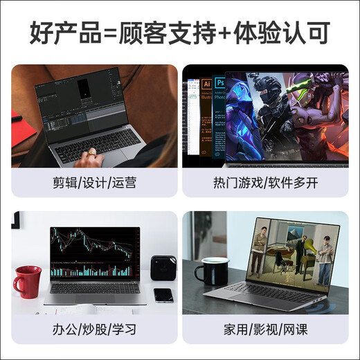 H&U&W National Bank 2025 New Intel + Core i7 Laptop Thin and Lightweight Student Office Portable High-Performance Gaming Laptop Business Design AI Standard Pressure Laptop Silver 4K Level 9D LCD Screen 16th Generation AI Core Version + Fingerprint/Backlight 8G Memory/256G Super Speed ​​Hard Drive