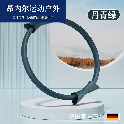 German men's resistance circle leg muscle training leg special Pilates magic circle for middle-aged and elderly people SN9580 Danqing green - advanced model resistance 28kg