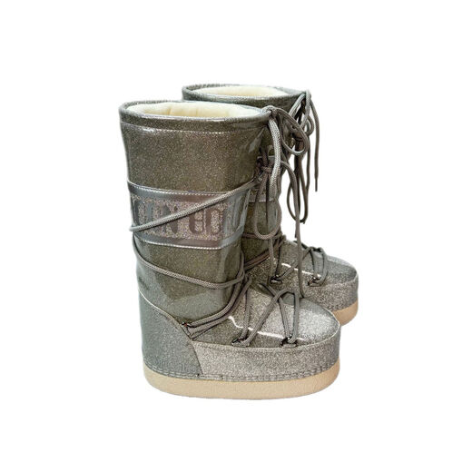 巨好看粉色雪地靴女冬季防水防滑高筒厚底增高东北滑雪鞋2025加绒 粉色 33 33