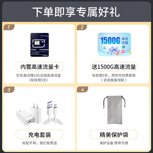 Huawei Smart Selection wifi6 portátil tarjeta wifi inalámbrica extraíble tarjeta de Internet montada en el automóvil sin tarjeta banco de Internet portátil admite equipos 5G/4G tráfico general nacional modelo 2025 MT33 Supreme WiFi6 conmutación multired + tráfico de 2000G en el primer mes tráfico de experiencia de 1500G gratuito 丨 Sin límite de velocidad, sin estándar falso