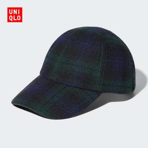 Uniqlo Women's Men's Wool Blend Hat/Adjustable 480410 59 Dark Green One Size (55-59 cm)