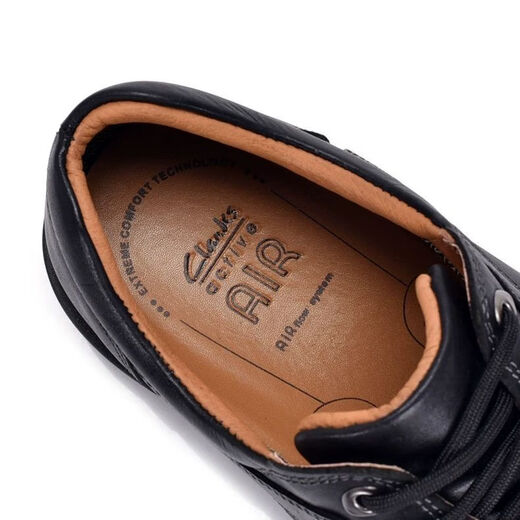 Qile genuine leather men's shoes spring and autumn style lace-up comfortable and wear-resistant black versatile first-layer cowhide business casual leather shoes leather brown 42 leather 42