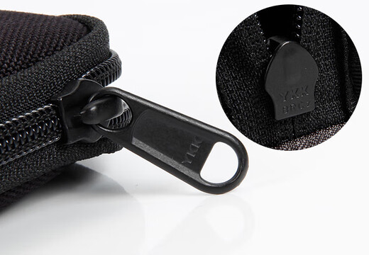 考杜拉弹道尼龙迷你手包男士零钱包硬币挂脖耳机包日系车钥匙卡包 黑色