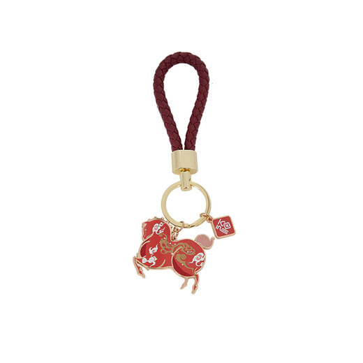 British Museum New Year Series New Year of the Horse Keychains for Girls as Birthday Gifts 2025 Autumn and Winter New Products
