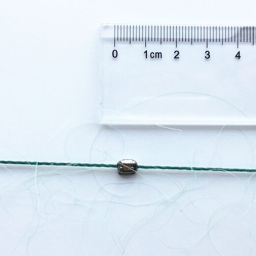 Huaiyu 1.5-3 meters strong wire mesh three-layer net fishing net fishing net sticky fishing net three-layer fishing net fish net 1.5 meters 3 fingers 100 meters white silk three-layer net