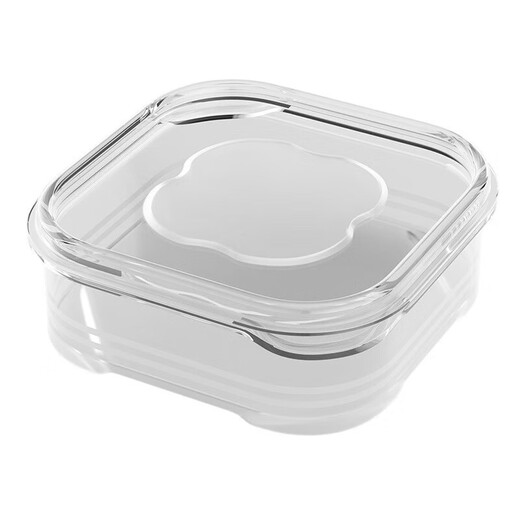 Refrigerator artifact food-grade frozen storage box microwave lunch box student lunch box lunch box freezable storage box 6 pieces 350ml
