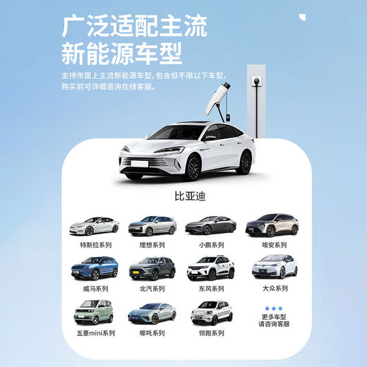 SANQIHU NUEVA ENERGÍA Gun Gun Vehicle Electric Byd Car Carging Portable Tesla 16A Home Charging 15816a Totalmente autoportista NUEVA ENERGÍA General