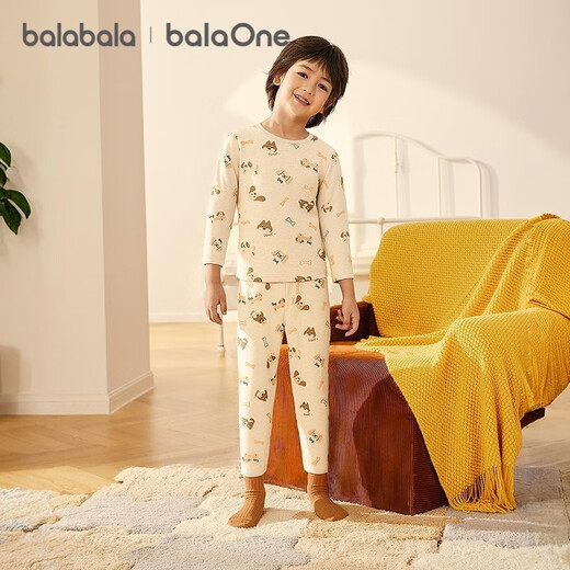 
Balabala balaOne boys and girls underwear set children's 2-piece set children's clothing 2025 autumn and winter antibacterial 208425169203