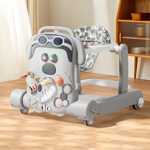 Angi Baby Baby Walker 2025 Nuevo Anti-Rolling Multi-Función Baby Walker Baby Walker Baby Walker Trolley Assuhui [Música + Walker] Nitdler + Walker Dos en uno Regalo de niño y niña