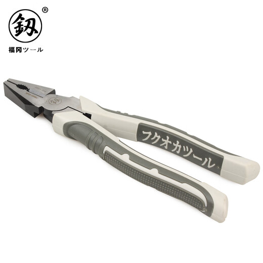 鰰Fukuoka Tools Labor-saving multi-functional Japanese wire pliers vise industrial-grade household pliers tool 8-inch FO-1303 cable port