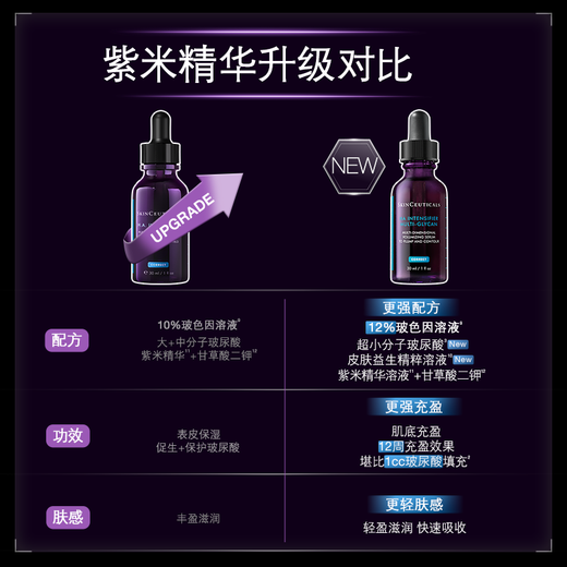 修丽可紫米精华30ml 护肤品玻色因抗皱抗老淡纹紧致圣诞礼物送女友