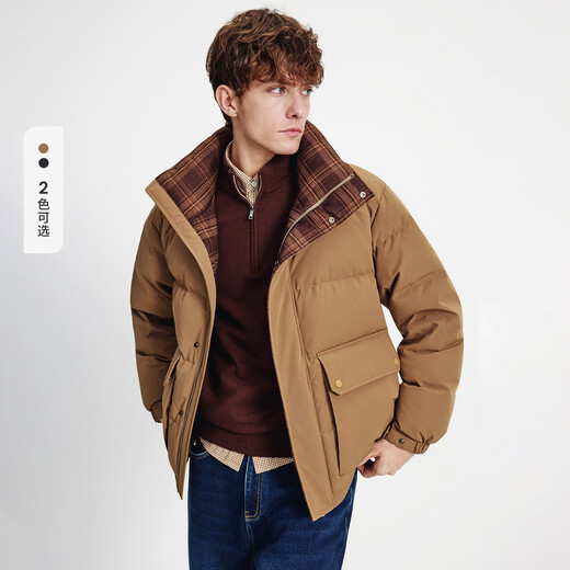 纳维凯尔意大利小帆船25年新款男巴恩风厚款羽绒服户外三防外套1341605507