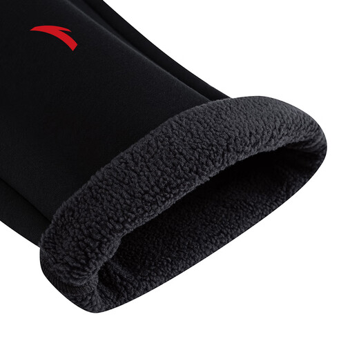 ANTA fleece warm sports pants men's straight sweatpants autumn knitted outdoor running trousers flat casual pants