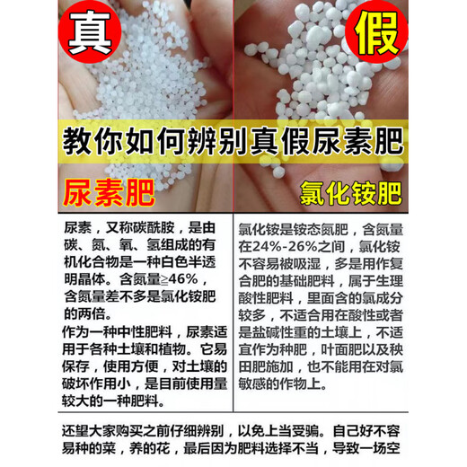 Urea Fertilizer Quick-acting Nitrogen Fertilizer Agricultural Compound Fertilizer Vegetables and Flowers Flower Fertilizer Green Planting Vegetables and Fruit Trees Chemical Fertilizer 100 Jin Jin equals 0.5 kg 100 Jin Jin equals 0.5 kg Small particle urea High purity