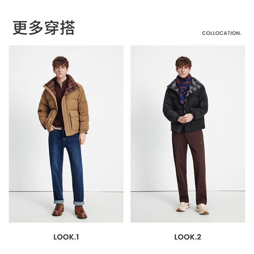 纳维凯尔意大利小帆船25年新款男巴恩风厚款羽绒服户外三防外套1341605507