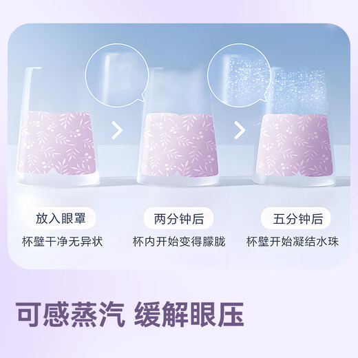 京东京造 蒸汽眼罩50片 薰衣草香热敷自发热 遮光眼疲劳睡眠眼贴护眼