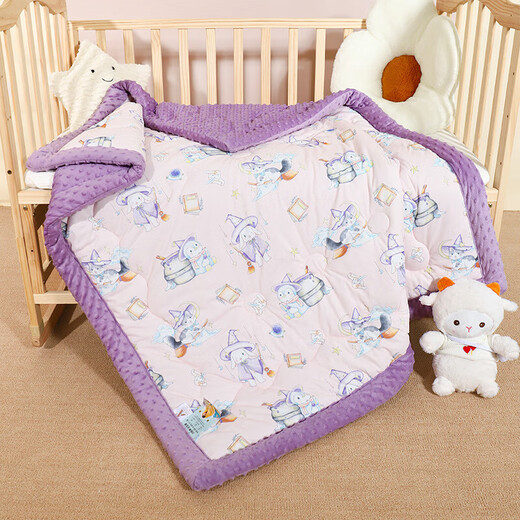 Baby Cartoon Beanie Blanket Four Seasons Baby Blanket Newborn Quilt Kindergarten Cover Blanket Autumn and Winter Plus Quilt Nap Blanket Little Navigator 100*100cm